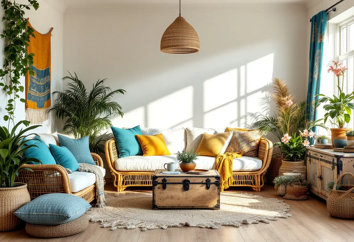 boho living room