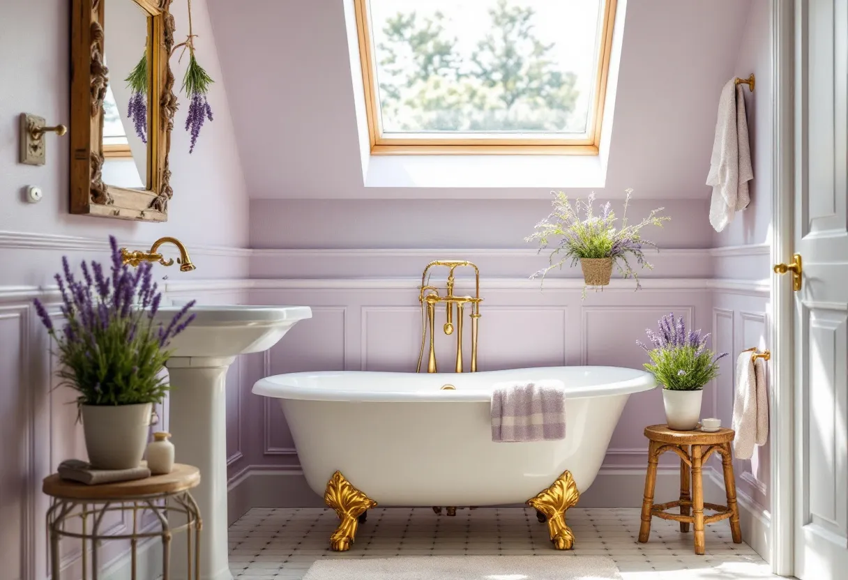 english cottage bathroom