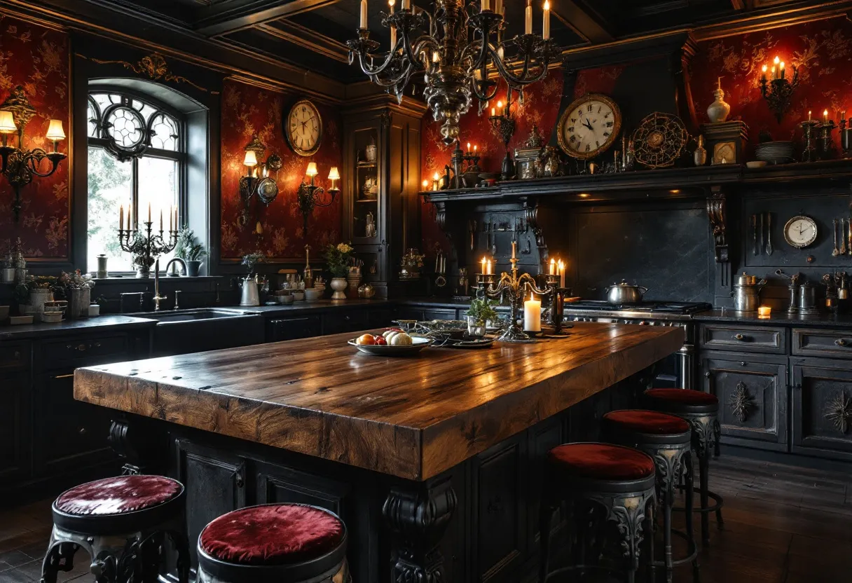 gothic kitchen