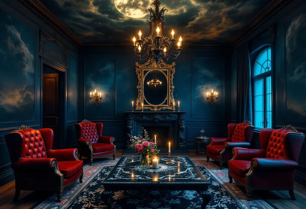 gothic living room