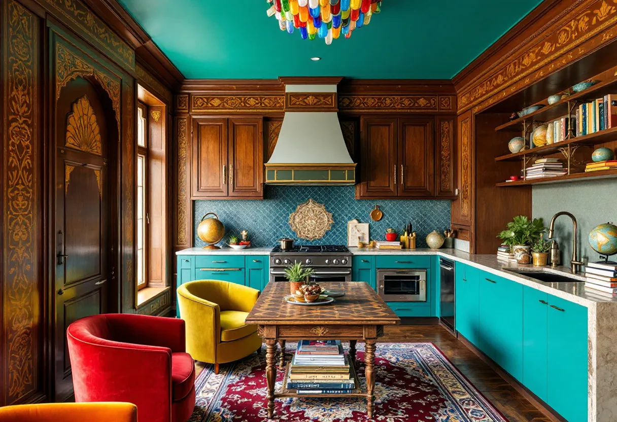 maximalist kitchen