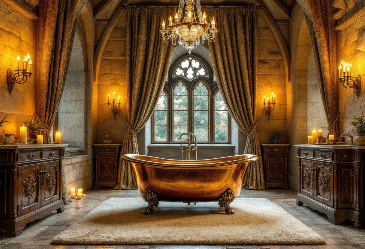medieval bathroom