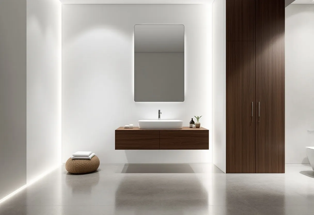 minimalist bathroom