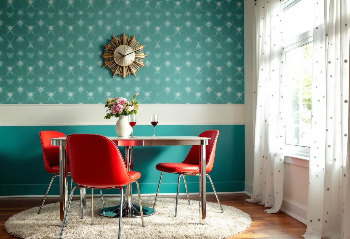 retro dining room