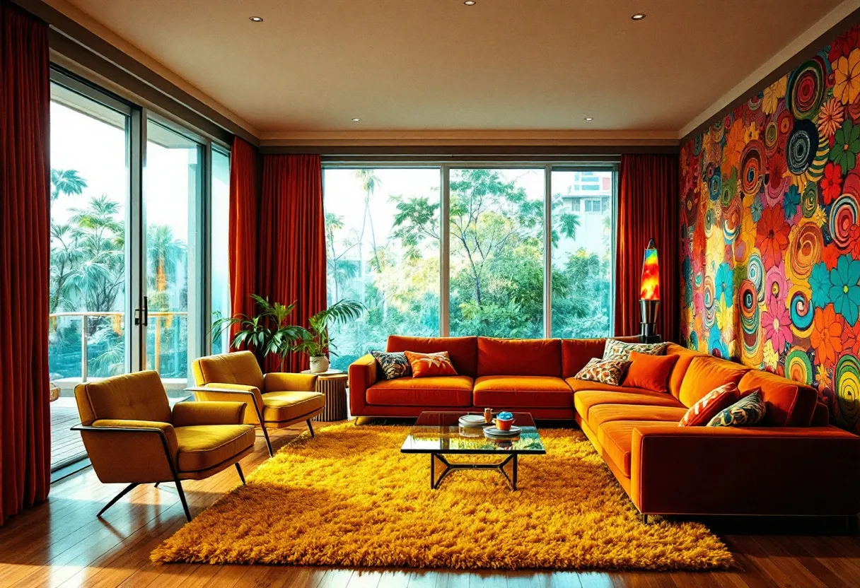 retro living room