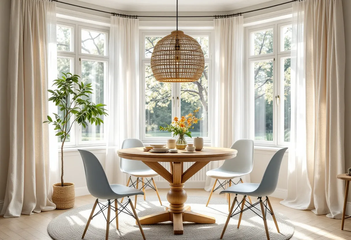 scandinavian dining room