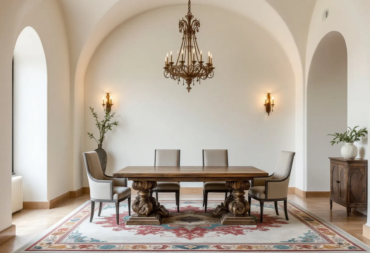 spanish dining room