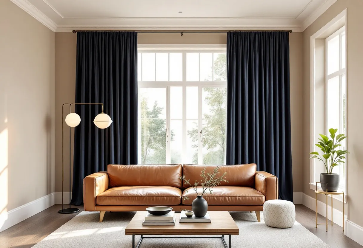 transitional living room