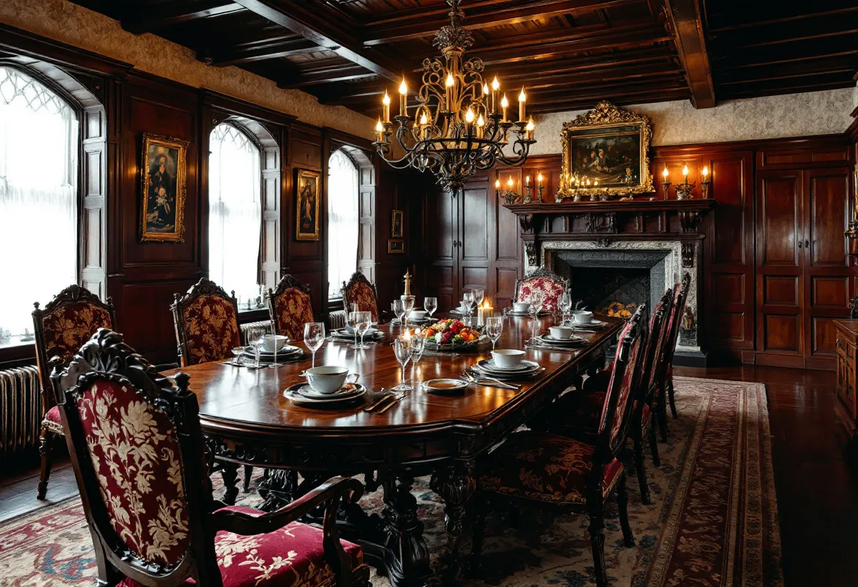 tudor dining room