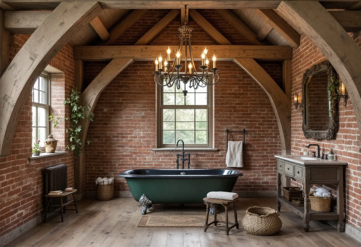 vintage bathroom